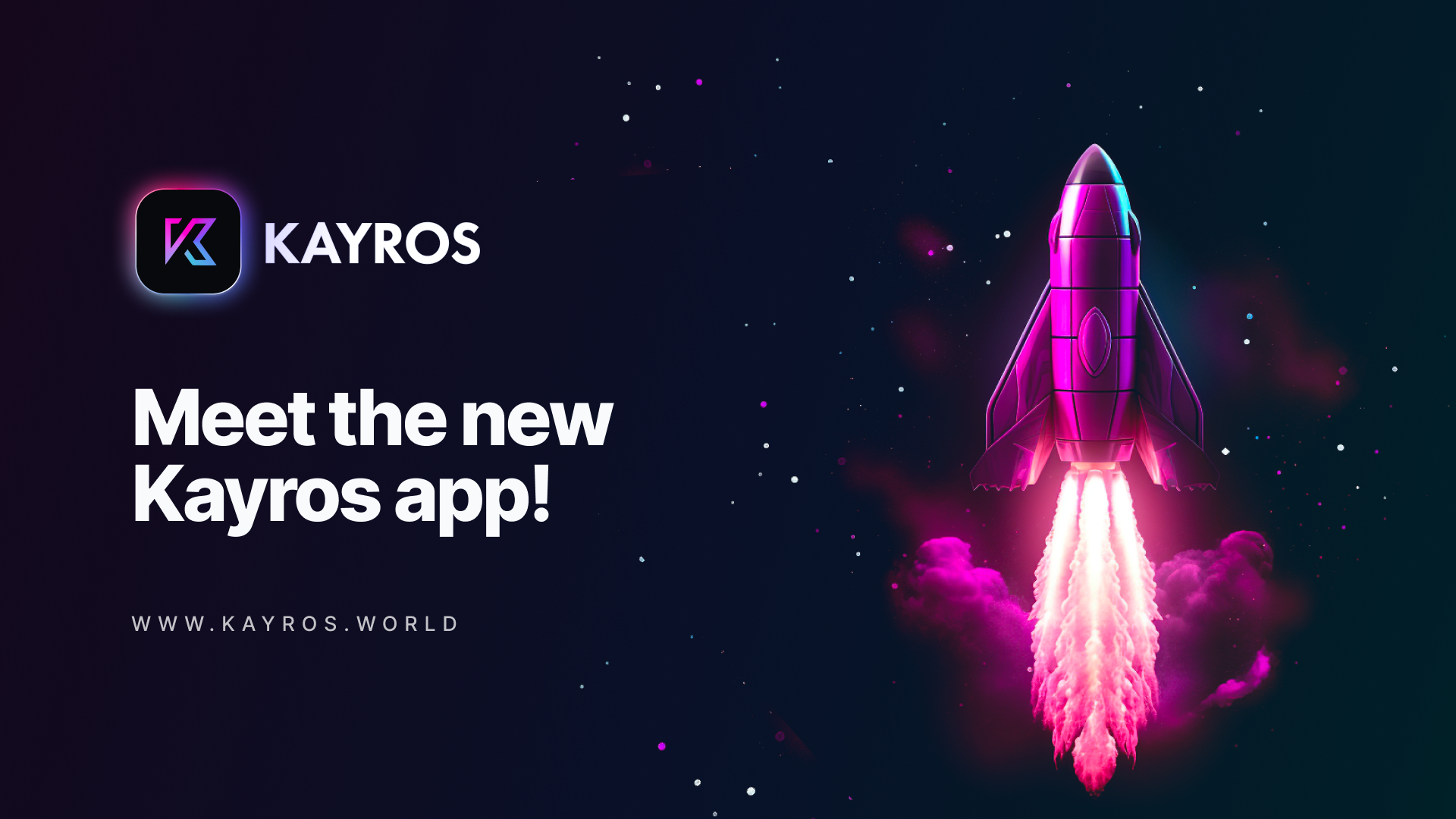 Meet the new Kayros app!